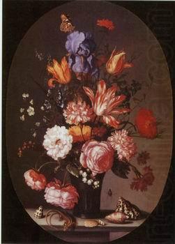 Floral, beautiful classical still life of flowers.071, unknow artist